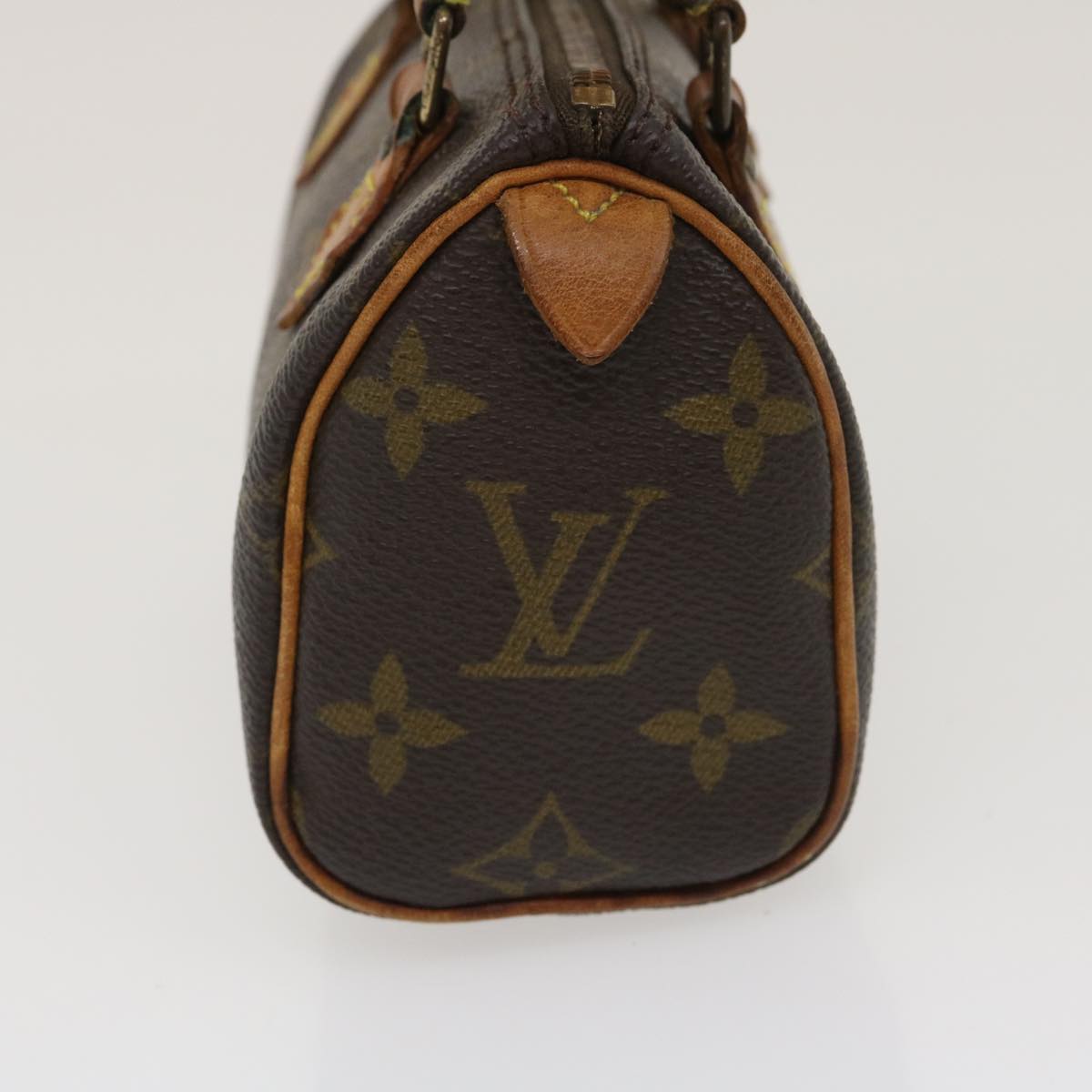 LOUIS VUITTON Monogram Mini Speedy Hand Bag M41534 LV Auth rh174