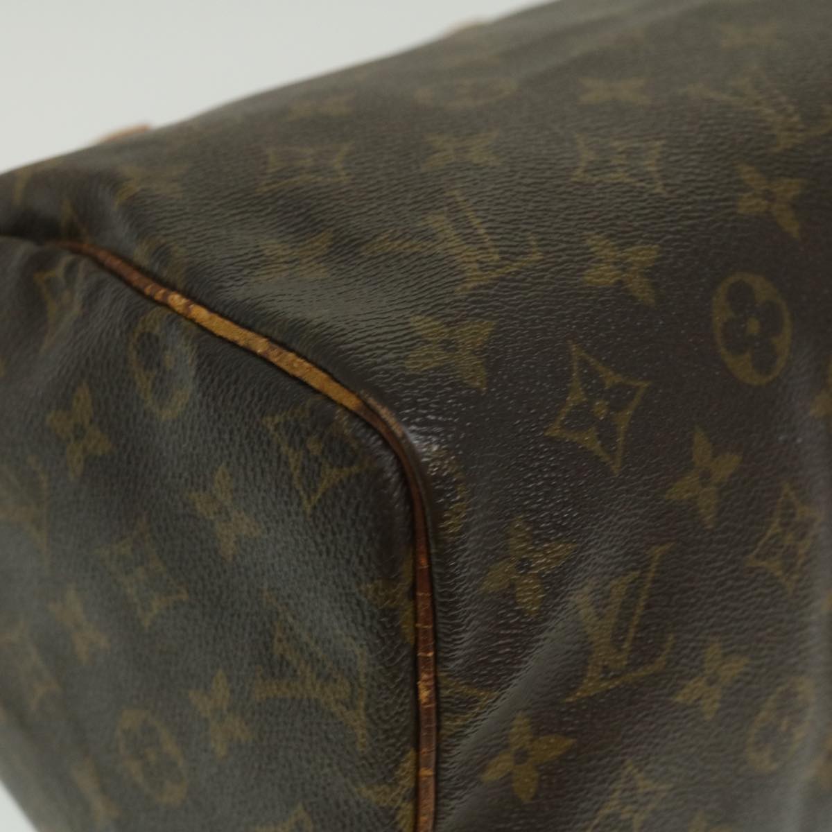 LOUIS VUITTON Monogram Speedy 30 Hand Bag M41526 LV Auth rh176