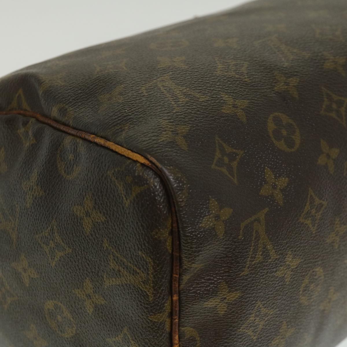 LOUIS VUITTON Monogram Speedy 30 Hand Bag M41526 LV Auth rh176