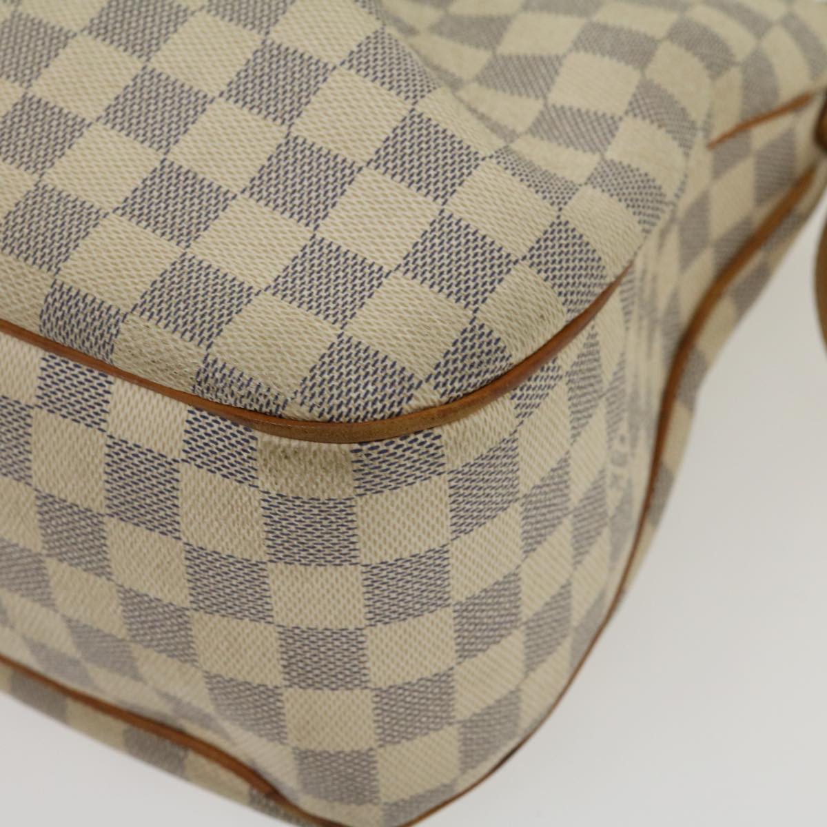 LOUIS VUITTON Damier Azur Siracusa MM Hand Bag N41112 LV Auth rh207