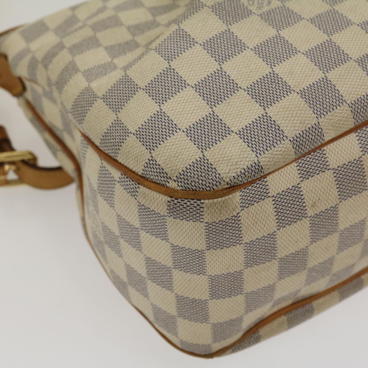 LOUIS VUITTON Damier Azur Siracusa MM Hand Bag N41112 LV Auth rh207