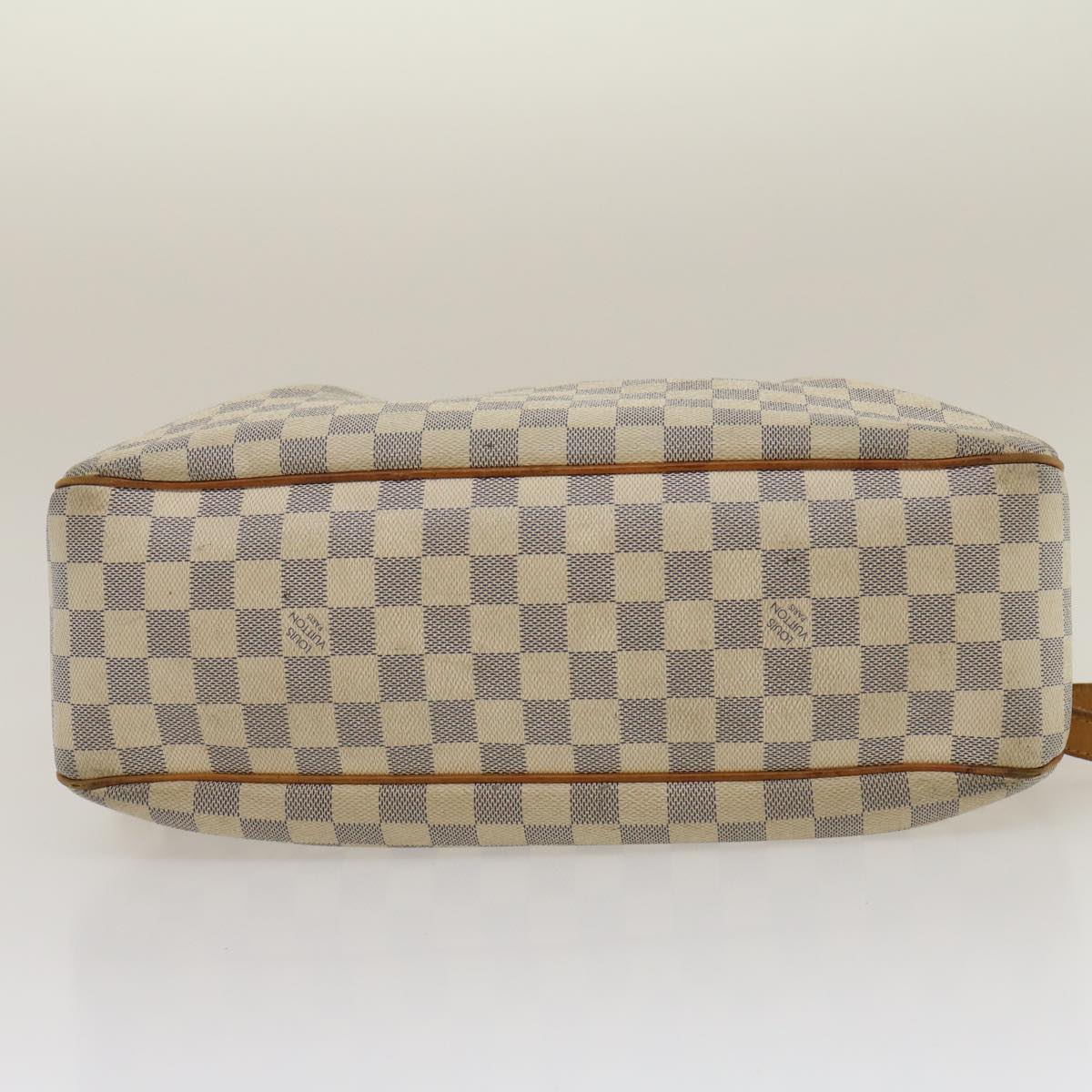 LOUIS VUITTON Damier Azur Siracusa MM Hand Bag N41112 LV Auth rh207