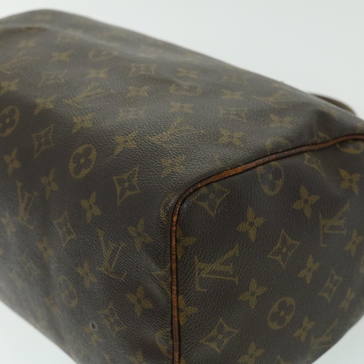 LOUIS VUITTON Monogram Speedy 30 Hand Bag M41526 LV Auth rh219