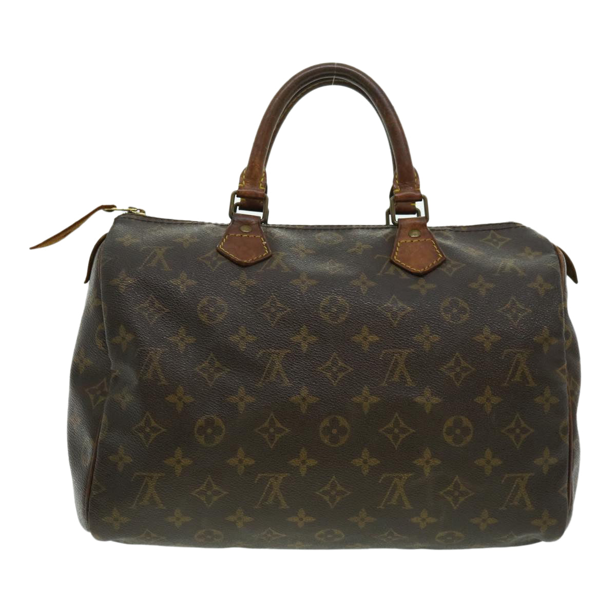 LOUIS VUITTON Monogram Speedy 30 Hand Bag M41526 LV Auth rh219