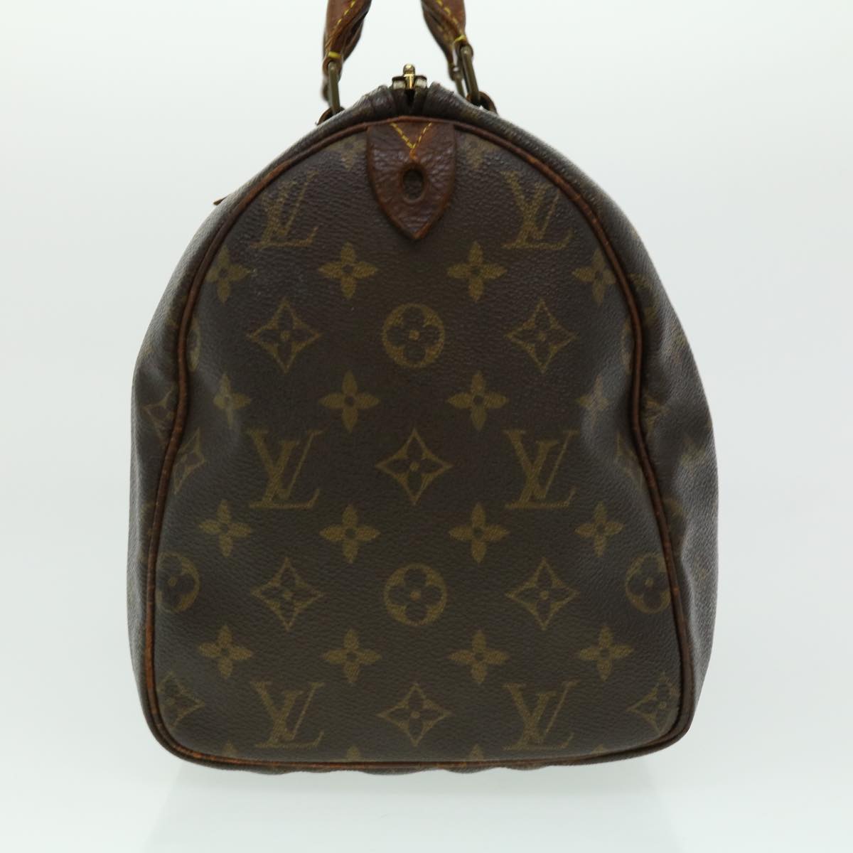 LOUIS VUITTON Monogram Speedy 30 Hand Bag M41526 LV Auth rh219