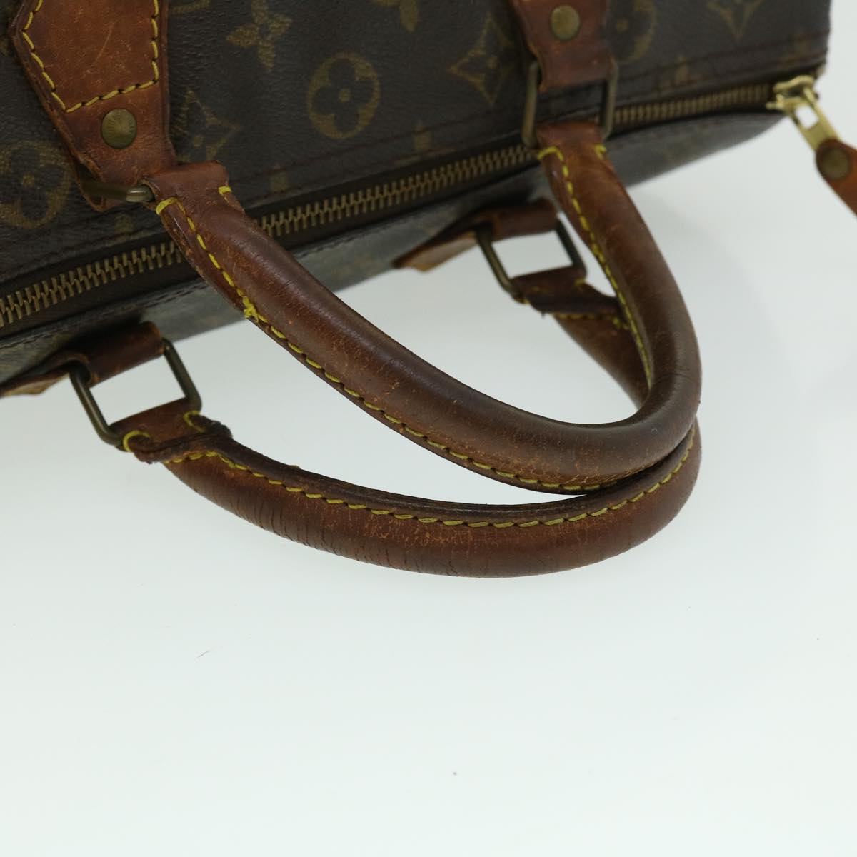 LOUIS VUITTON Monogram Speedy 30 Hand Bag M41526 LV Auth rh219