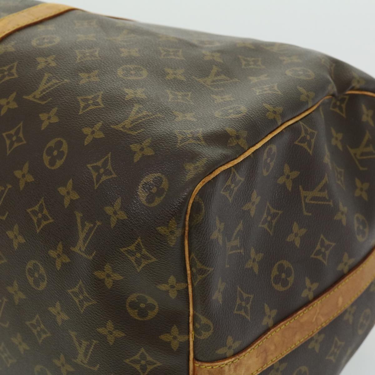 LOUIS VUITTON Monogram Keepall Bandouliere 60 Boston Bag M41412 LV Auth rh228