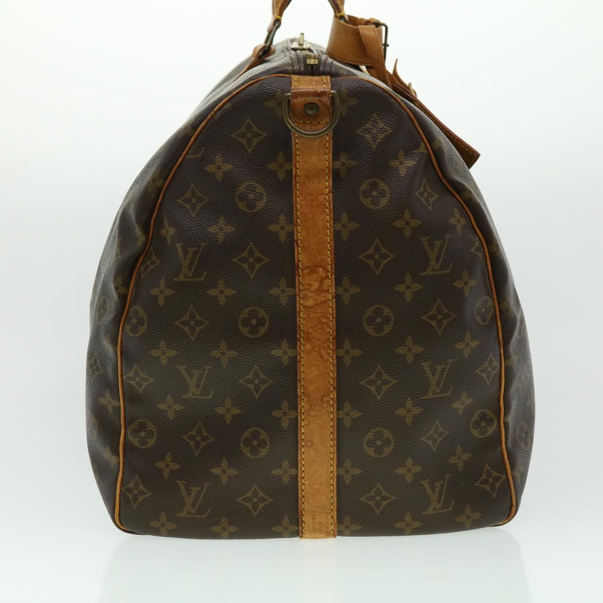 LOUIS VUITTON Monogram Keepall Bandouliere 60 Boston Bag M41412 LV Auth rh228