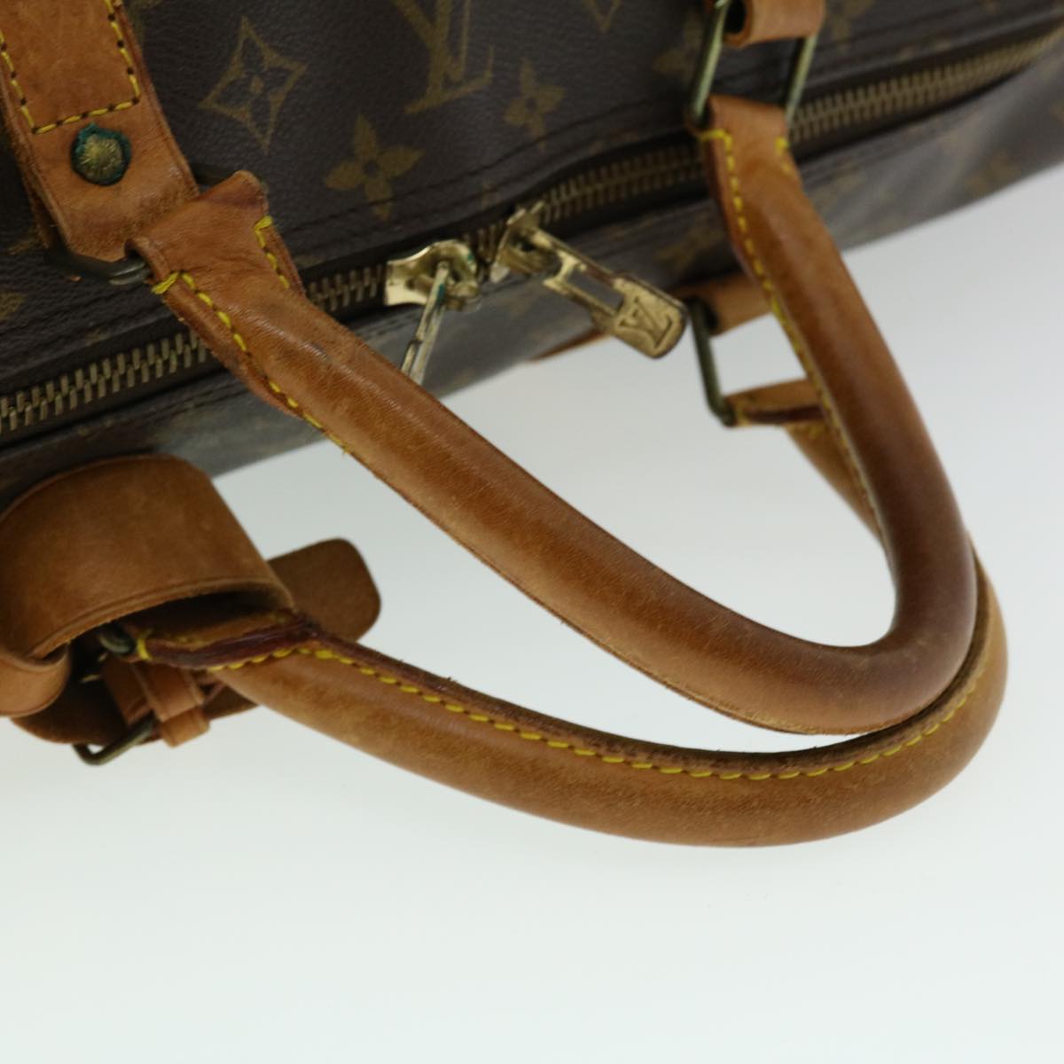 LOUIS VUITTON Monogram Keepall Bandouliere 60 Boston Bag M41412 LV Auth rh228