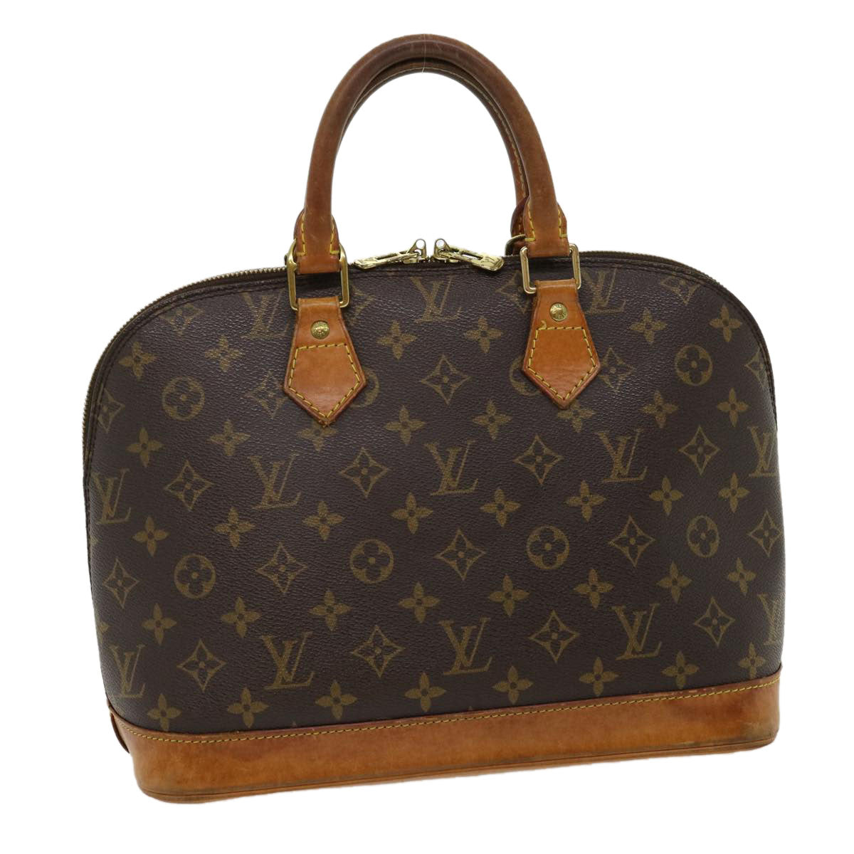 LOUIS VUITTON Monogram Alma Hand Bag M51130 LV Auth rh250