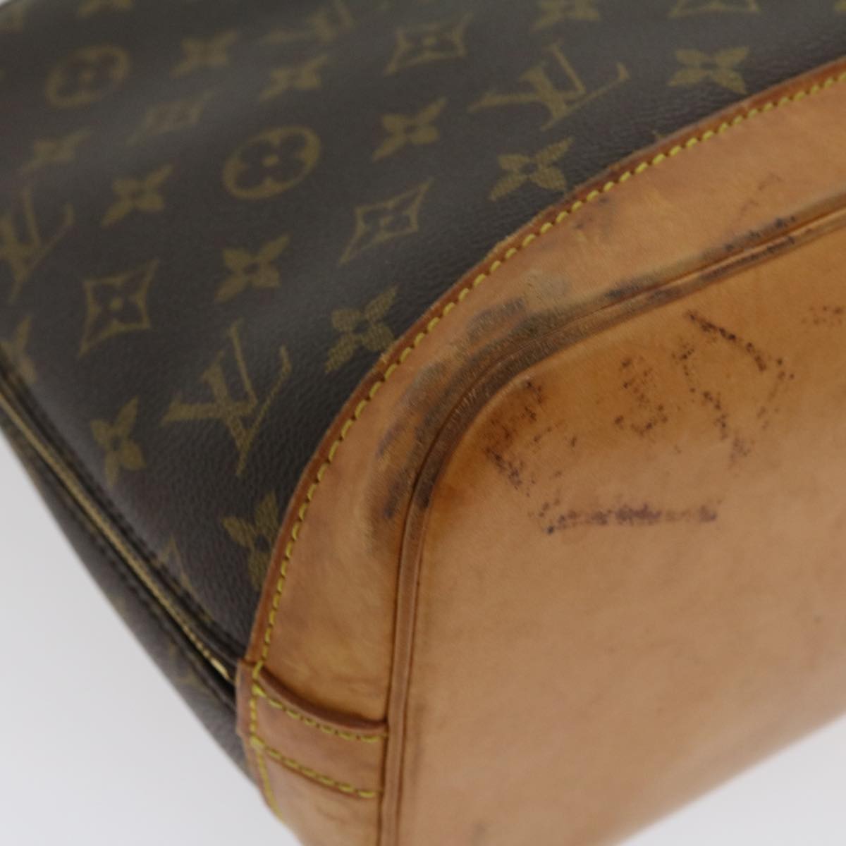 LOUIS VUITTON Monogram Alma Hand Bag M51130 LV Auth rh250