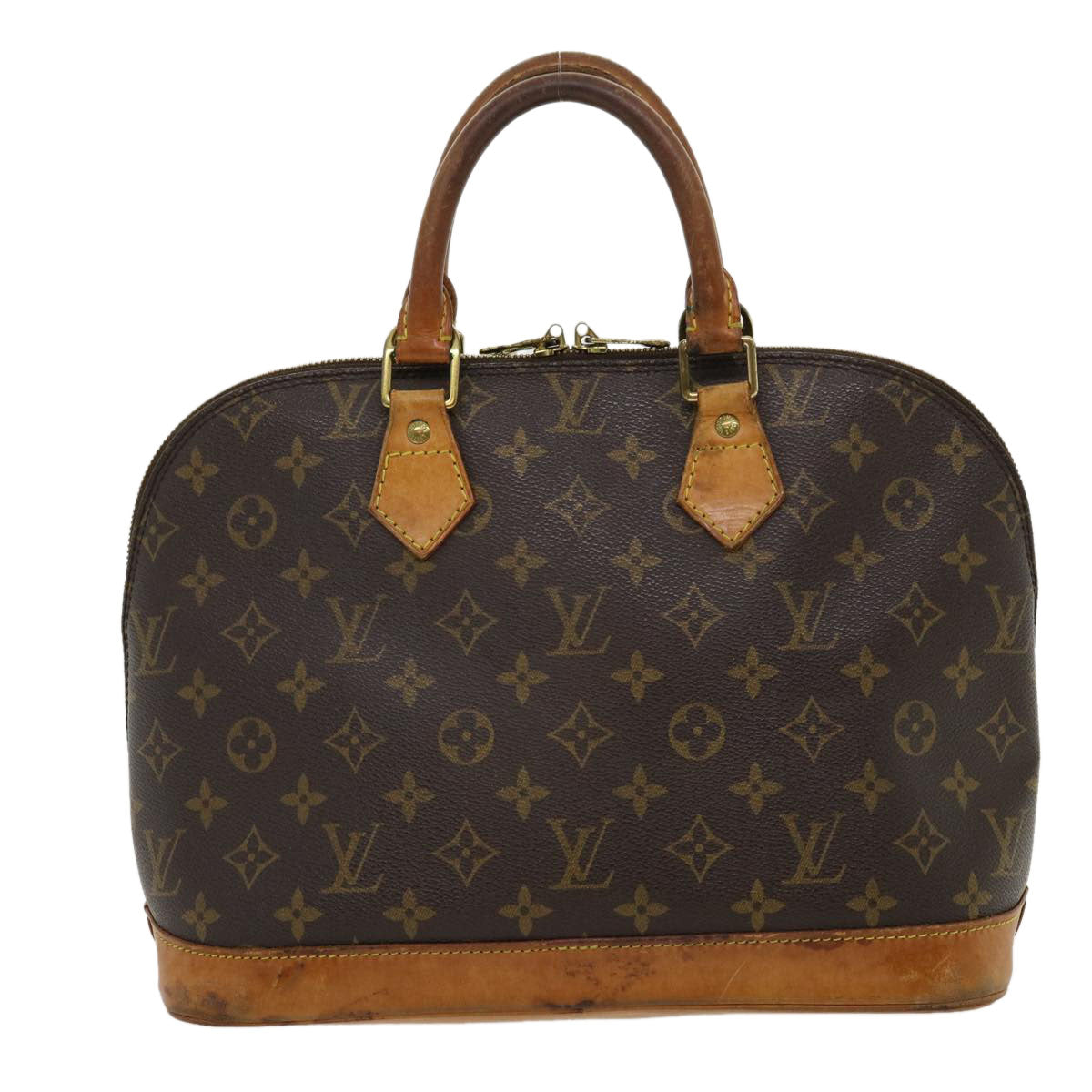 LOUIS VUITTON Monogram Alma Hand Bag M51130 LV Auth rh250