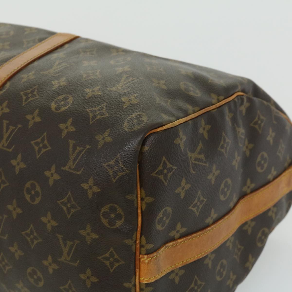 LOUIS VUITTON Monogram Keepall Bandouliere 50 Boston Bag M41416 LV Auth rh258