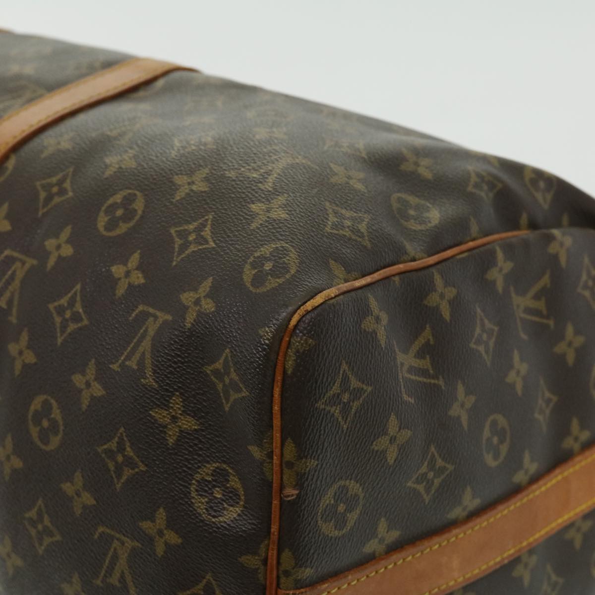 LOUIS VUITTON Monogram Keepall Bandouliere 50 Boston Bag M41416 LV Auth rh258