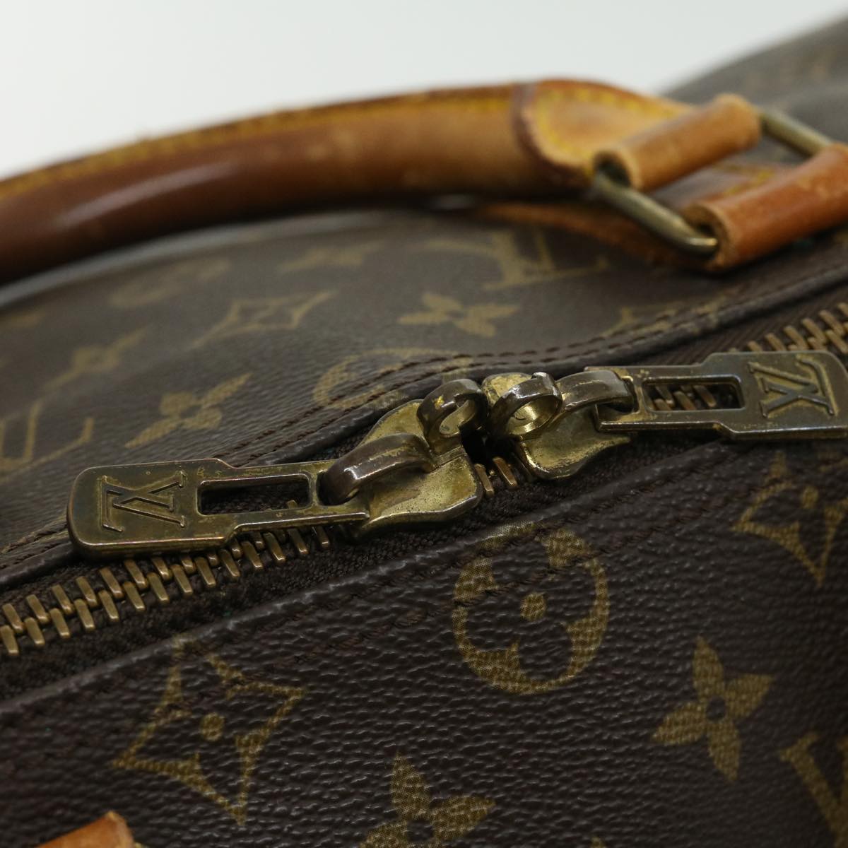 LOUIS VUITTON Monogram Keepall Bandouliere 50 Boston Bag M41416 LV Auth rh258