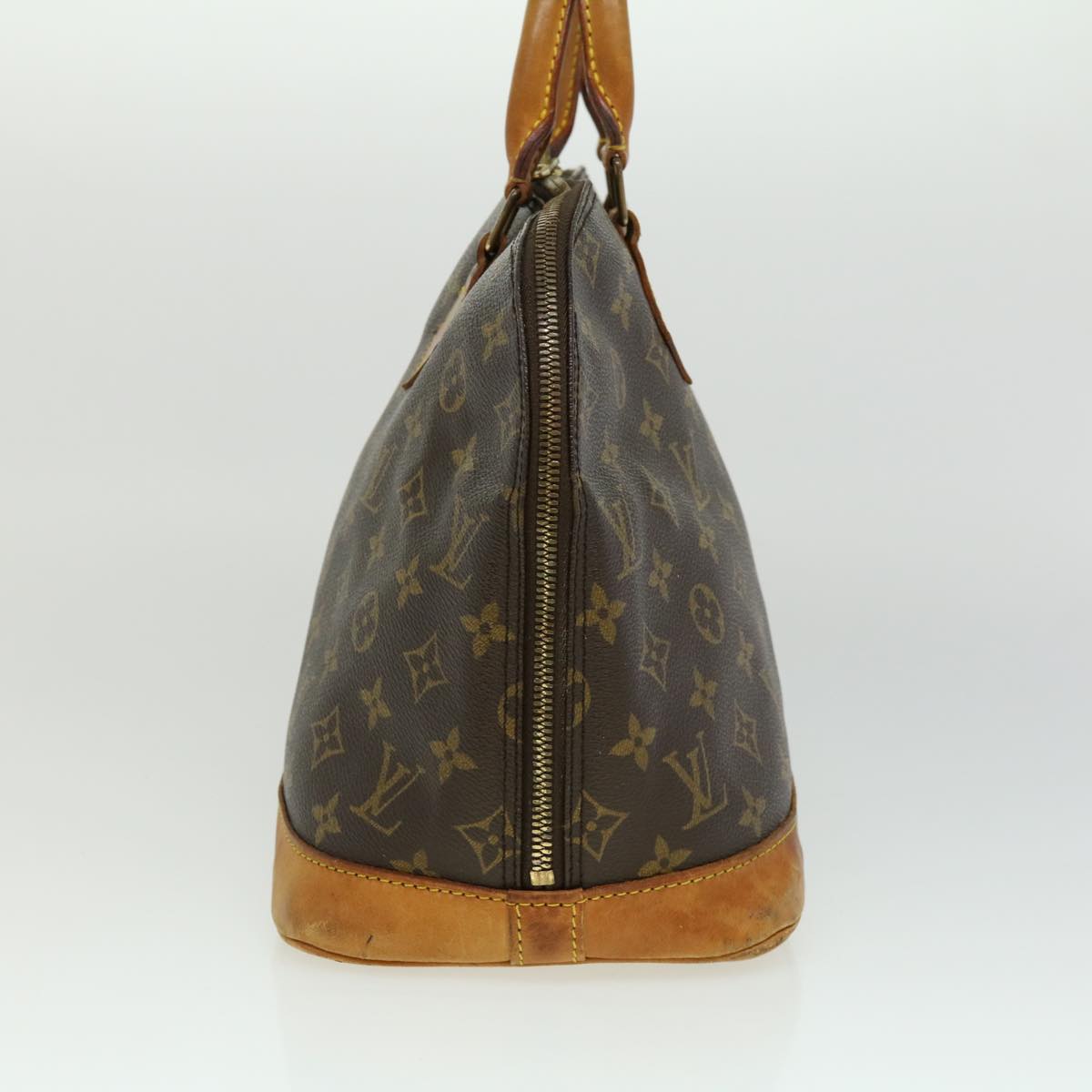 LOUIS VUITTON Monogram Alma Hand Bag M51130 LV Auth rh261