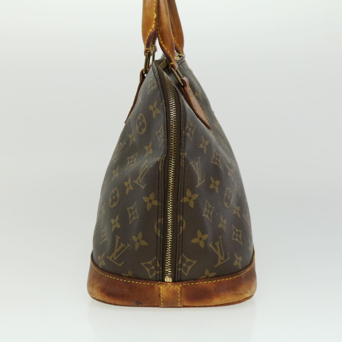 LOUIS VUITTON Monogram Alma Hand Bag M51130 LV Auth rh261