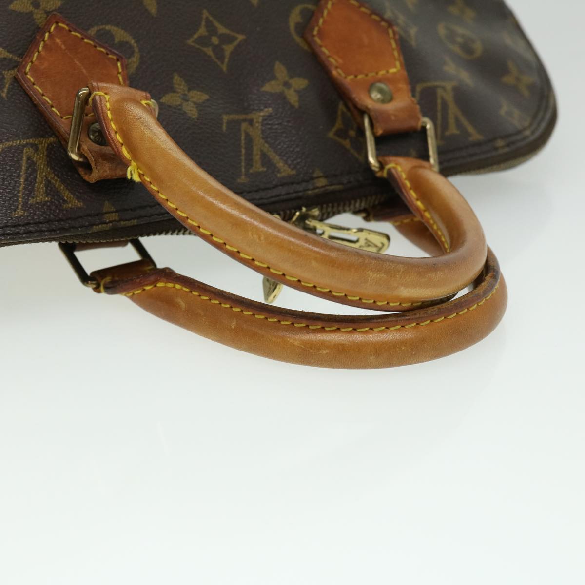 LOUIS VUITTON Monogram Alma Hand Bag M51130 LV Auth rh261