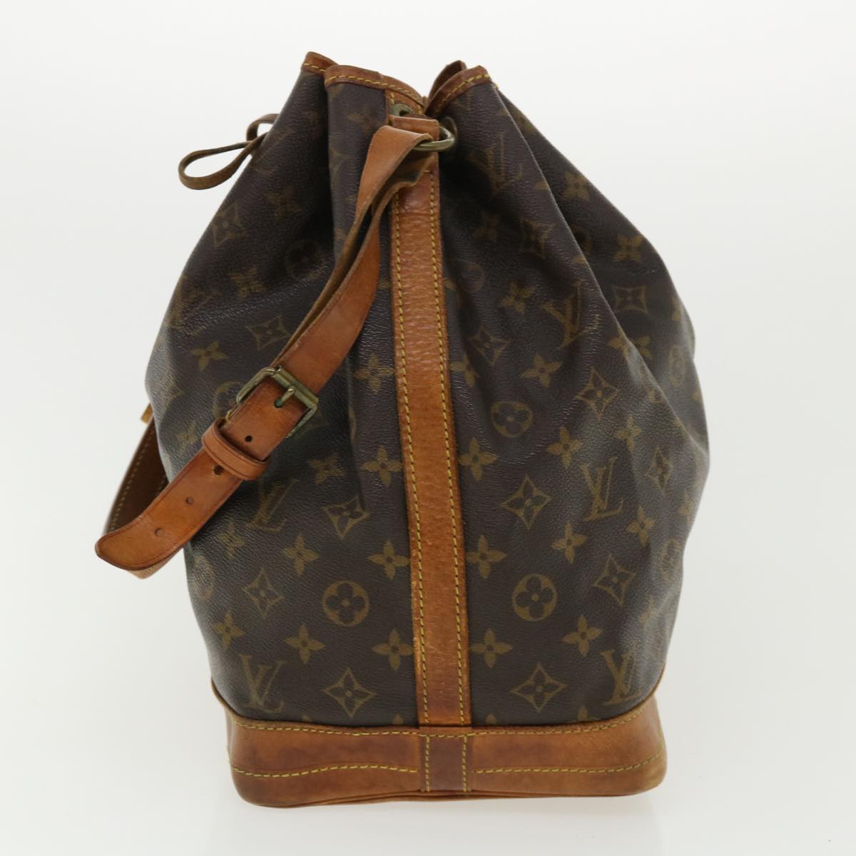 LOUIS VUITTON Monogram Noe Shoulder Bag M42224 LV Auth rh262