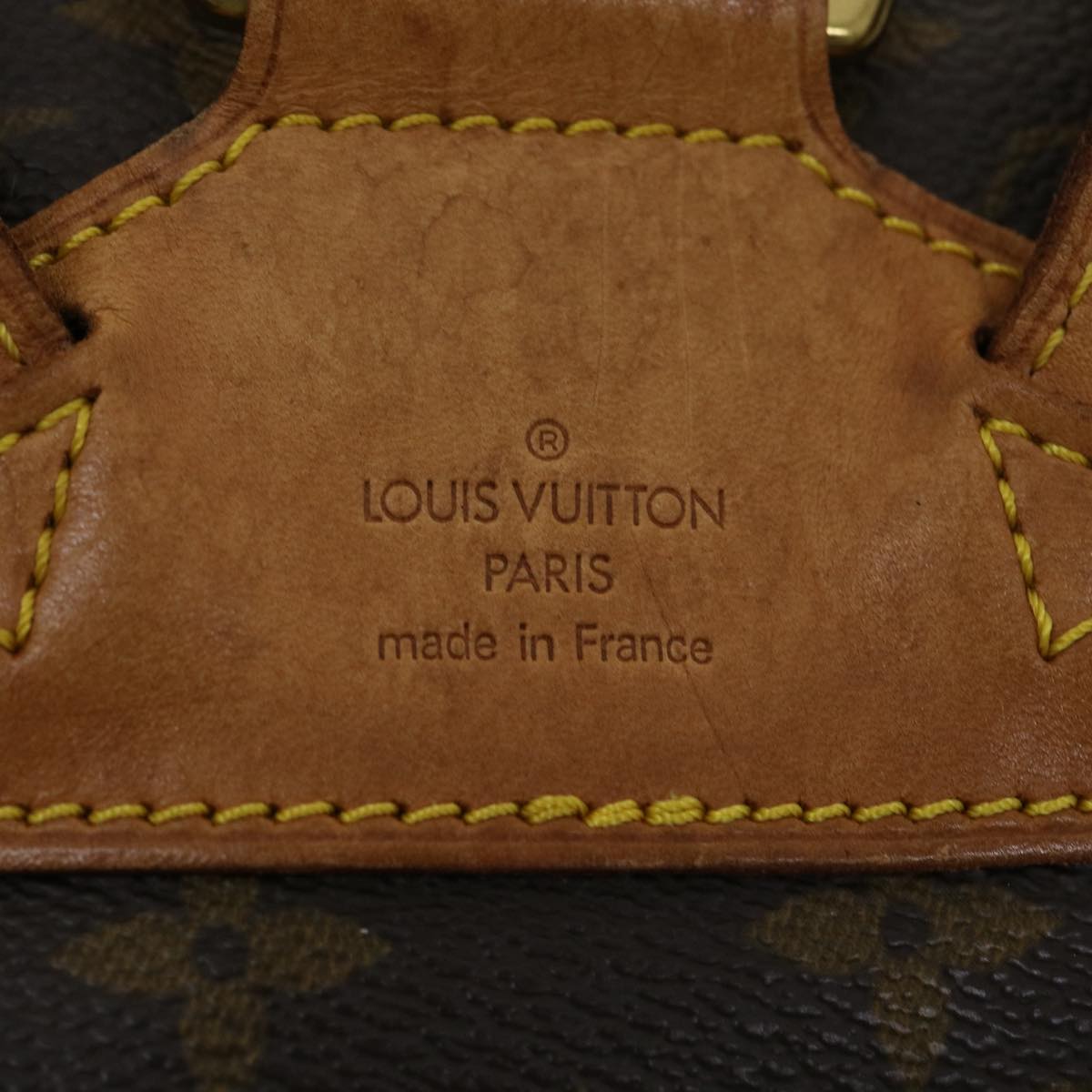 LOUIS VUITTON Monogram Montsouris MM Backpack M51136 LV Auth rh278
