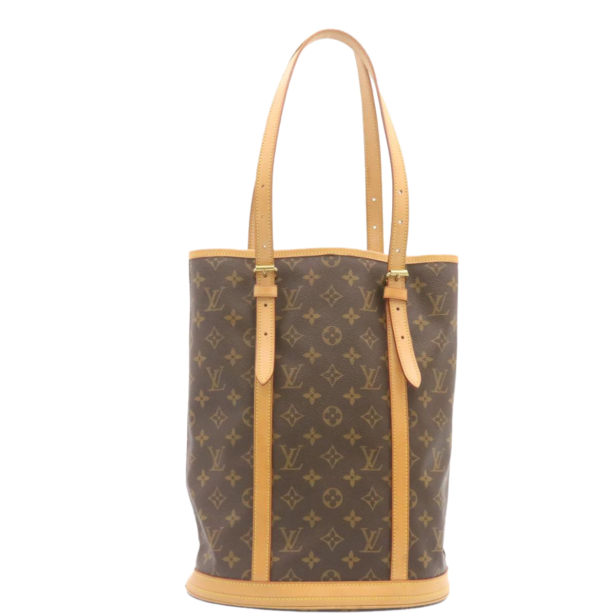 LOUIS VUITTON Monogram Bucket GM Shoulder Bag M42236 LV Auth ro007