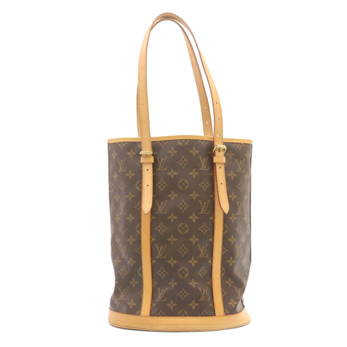 LOUIS VUITTON Monogram Bucket GM Shoulder Bag M42236 LV Auth ro007