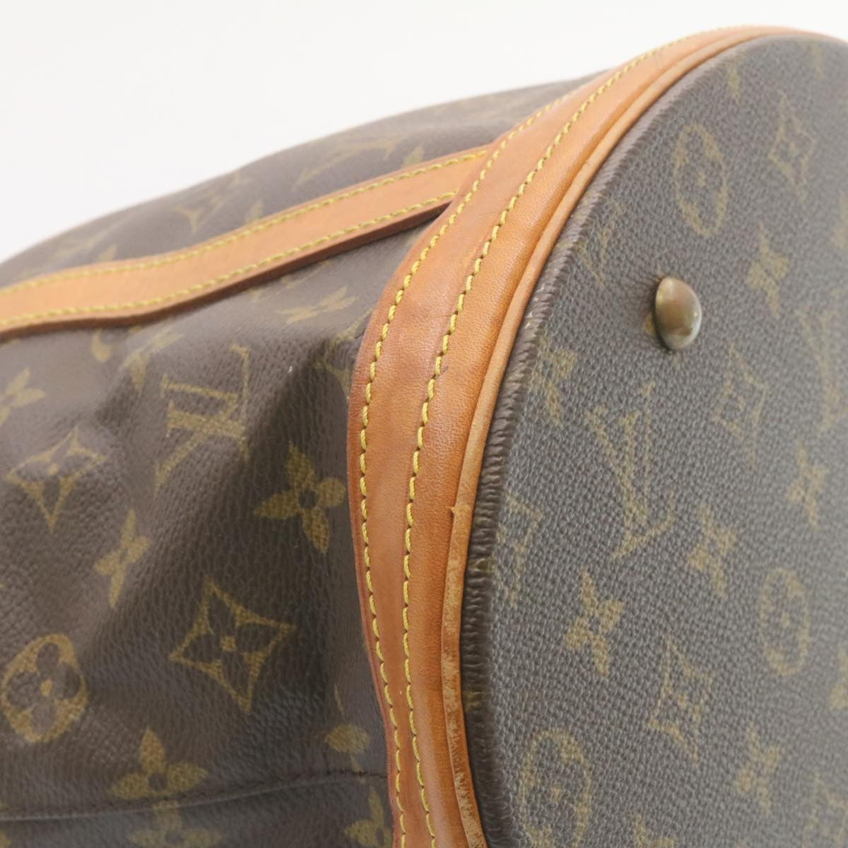 LOUIS VUITTON Monogram Bucket GM Shoulder Bag bs465 LV Auth ro238