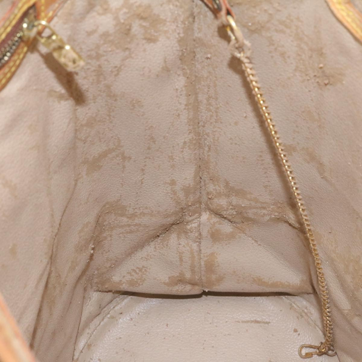 LOUIS VUITTON Monogram Bucket GM Shoulder Bag bs465 LV Auth ro238