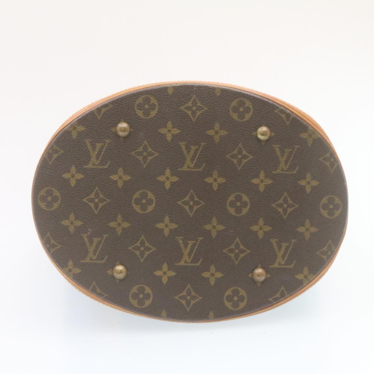 LOUIS VUITTON Monogram Bucket GM Shoulder Bag bs465 LV Auth ro238