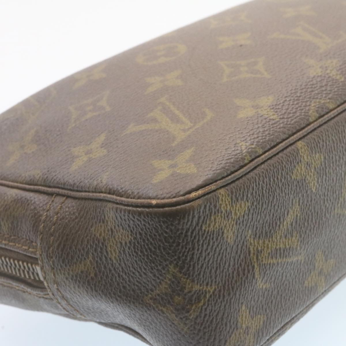 LOUIS VUITTON Monogram Trousse Toilette 23 Clutch Bag M47524 LV Auth ro243