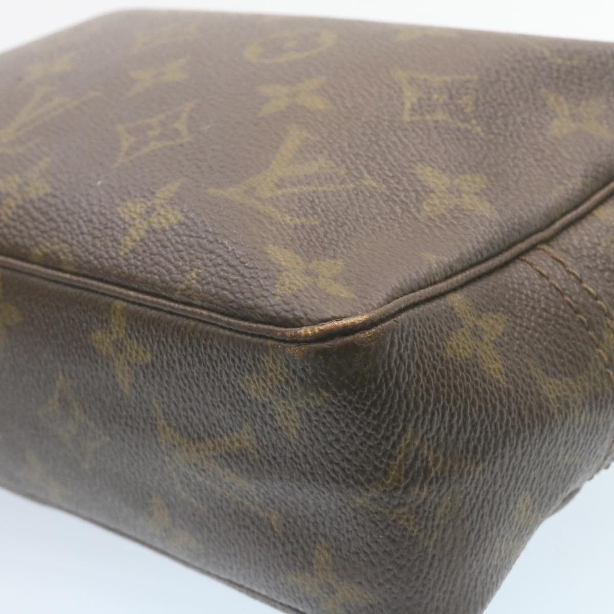 LOUIS VUITTON Monogram Trousse Toilette 23 Clutch Bag M47524 LV Auth ro243