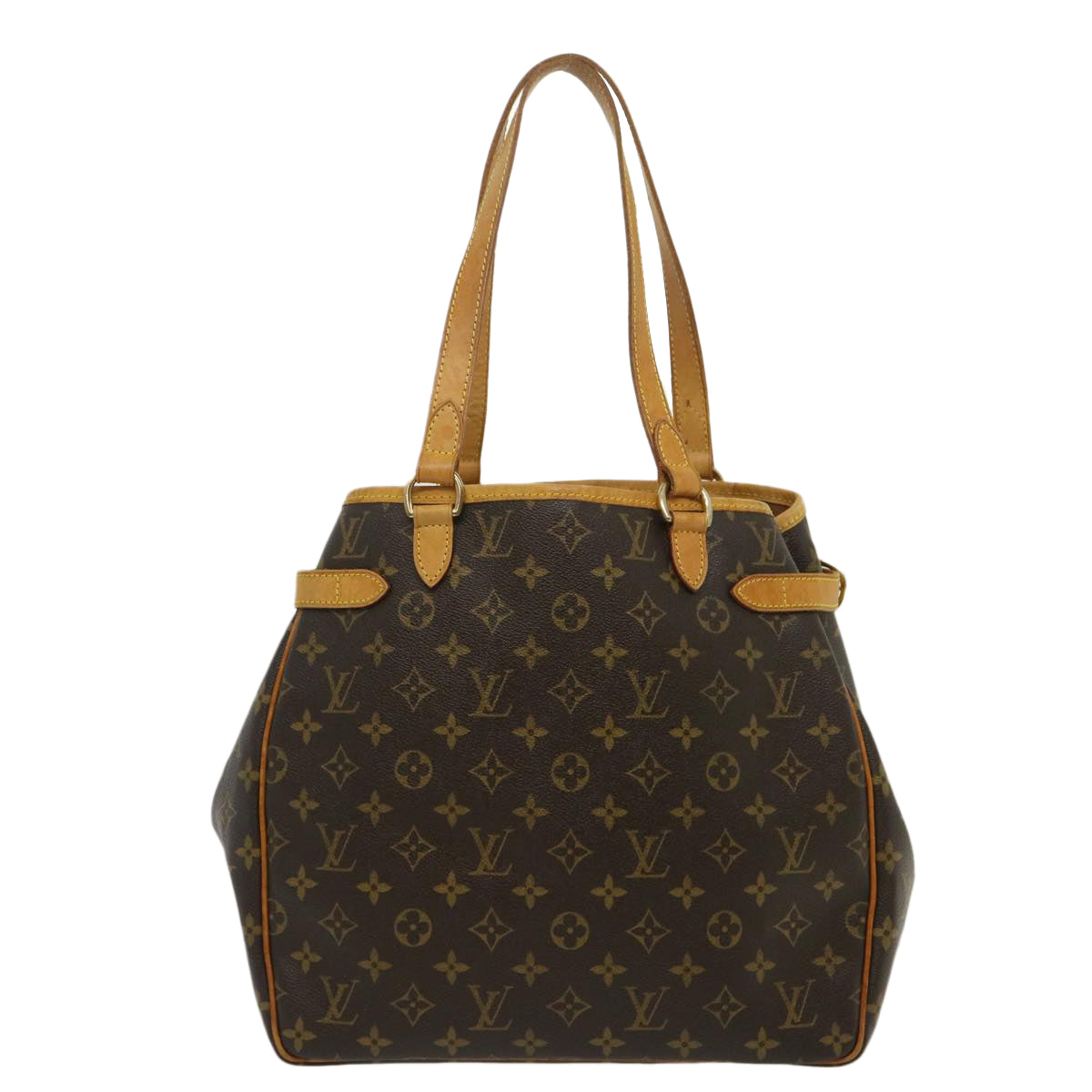 LOUIS VUITTON Monogram Batignolles Vertical Tote Bag M51153 LV Auth ro274