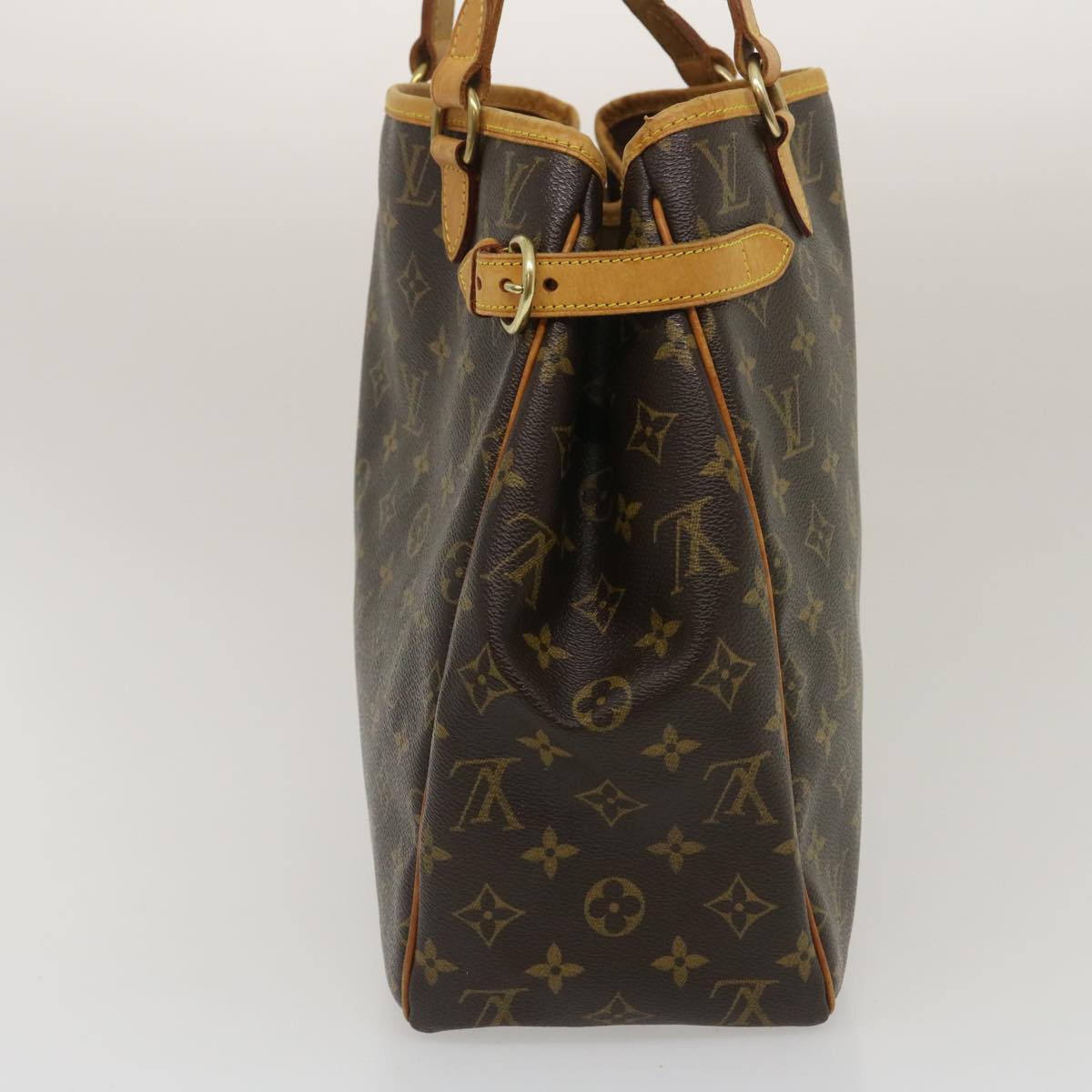 LOUIS VUITTON Monogram Batignolles Vertical Tote Bag M51153 LV Auth ro274