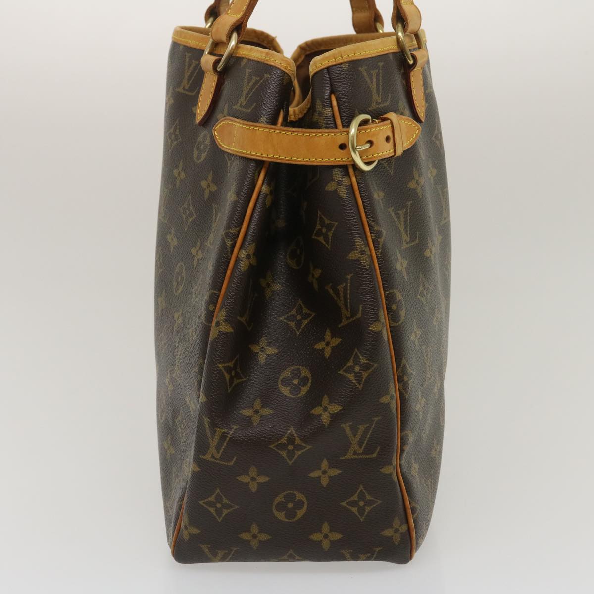 LOUIS VUITTON Monogram Batignolles Vertical Tote Bag M51153 LV Auth ro274