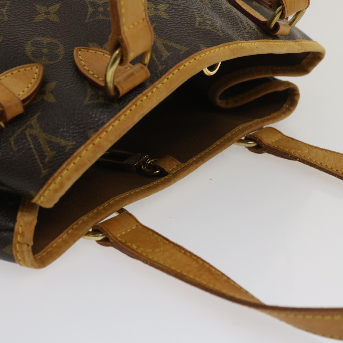 LOUIS VUITTON Monogram Batignolles Vertical Tote Bag M51153 LV Auth ro274