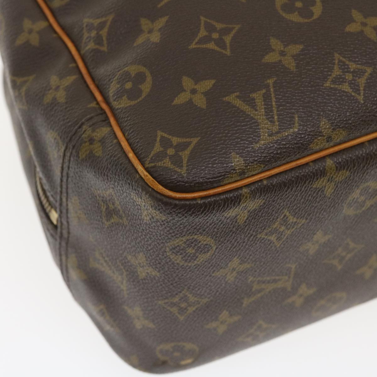 LOUIS VUITTON Monogram Deauville Hand Bag M47270 LV Auth ro276