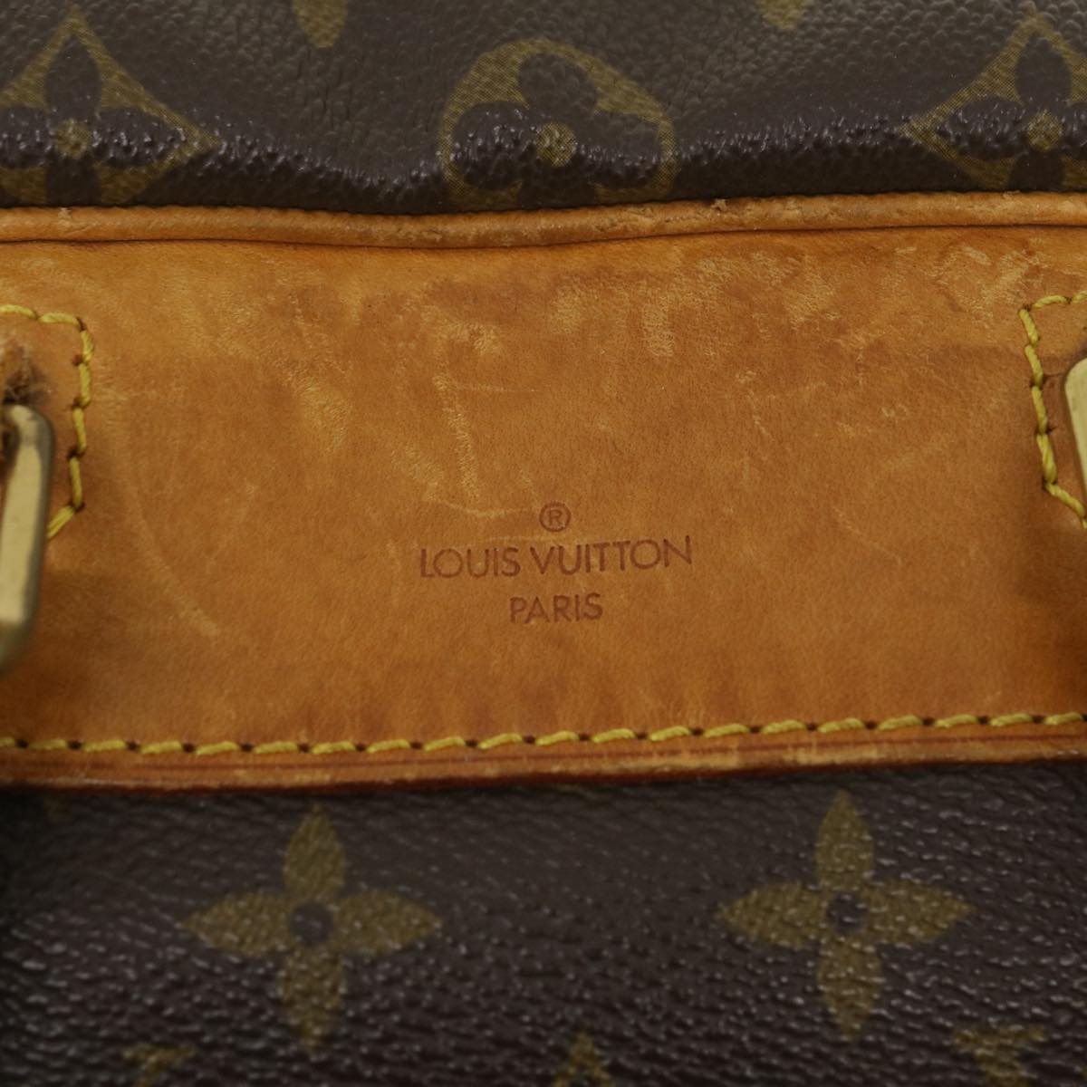 LOUIS VUITTON Monogram Deauville Hand Bag M47270 LV Auth ro276