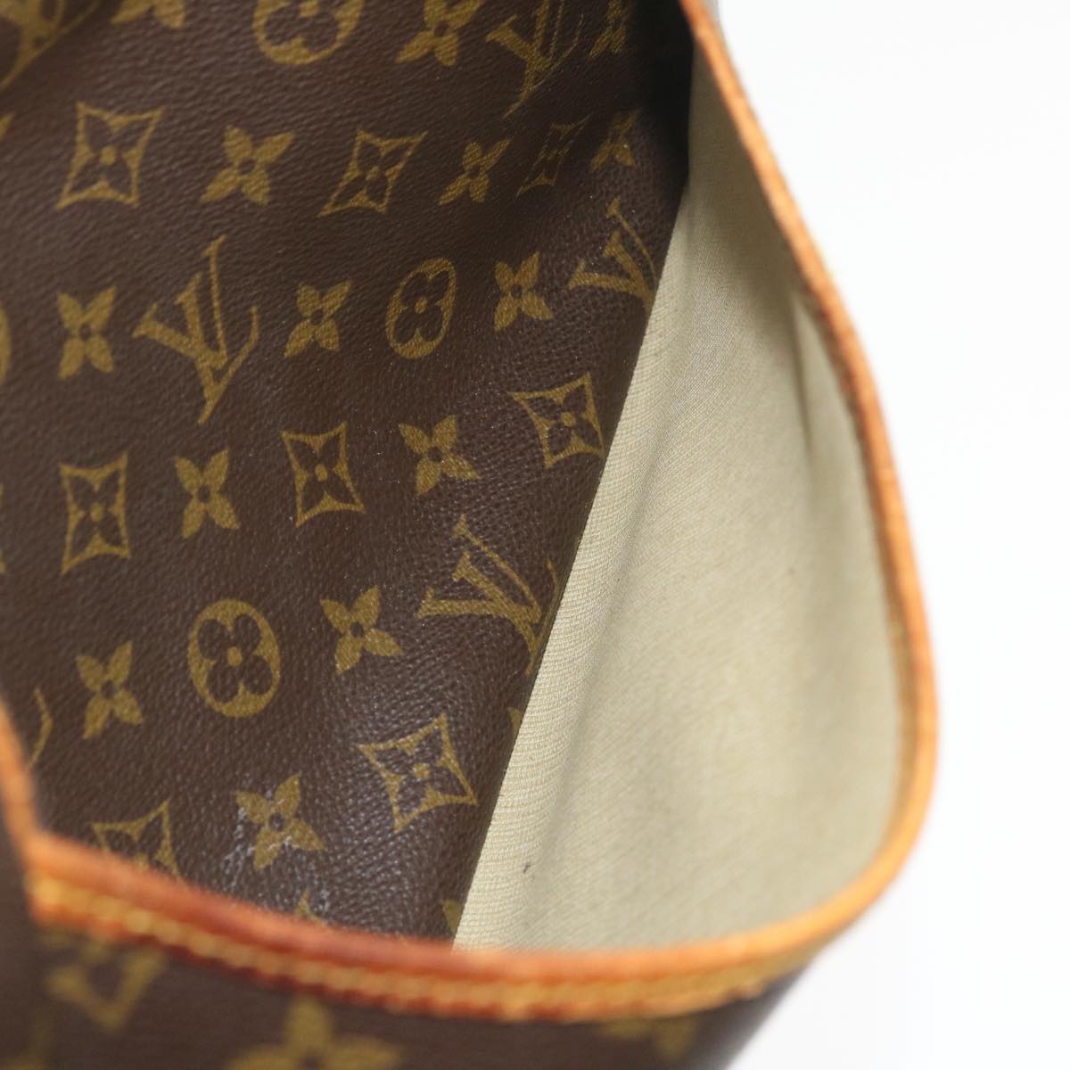 LOUIS VUITTON Monogram Deauville Hand Bag M47270 LV Auth ro276