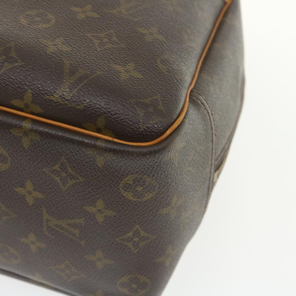 LOUIS VUITTON Monogram Deauville Hand Bag M47270 LV Auth ro279