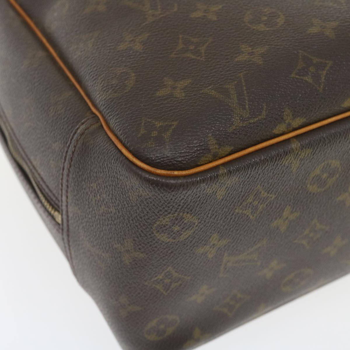 LOUIS VUITTON Monogram Deauville Hand Bag M47270 LV Auth ro279