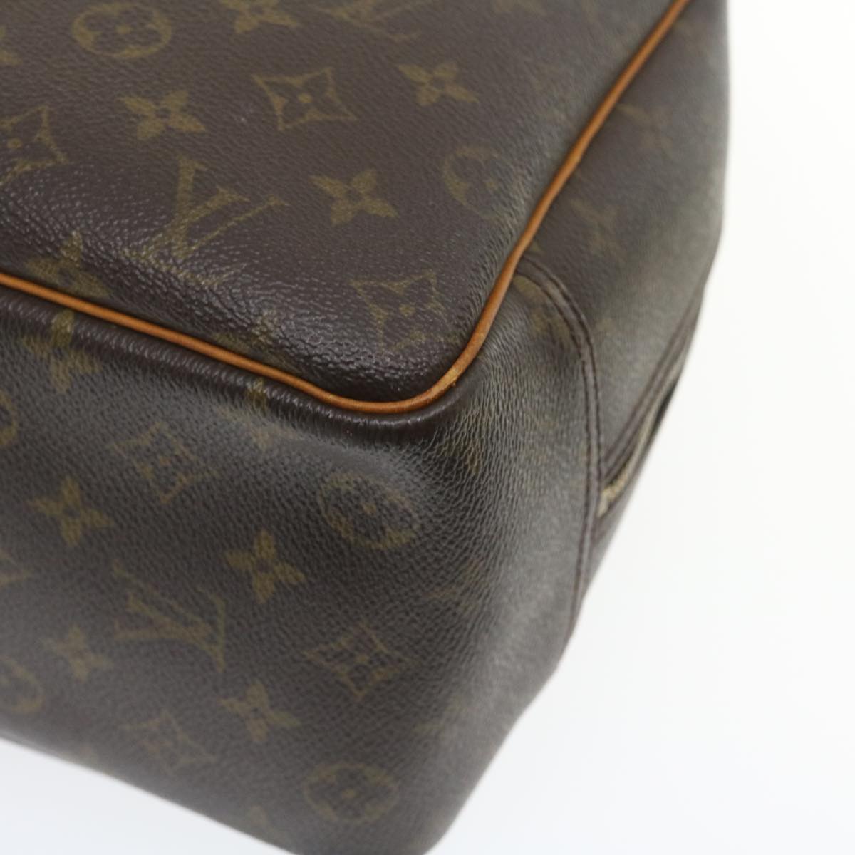 LOUIS VUITTON Monogram Deauville Hand Bag M47270 LV Auth ro279