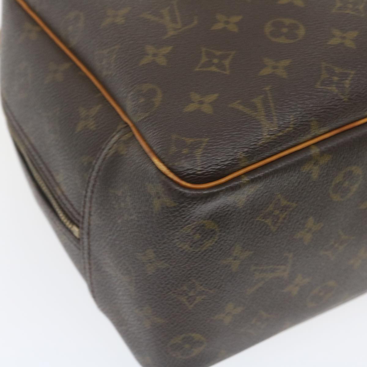 LOUIS VUITTON Monogram Deauville Hand Bag M47270 LV Auth ro279