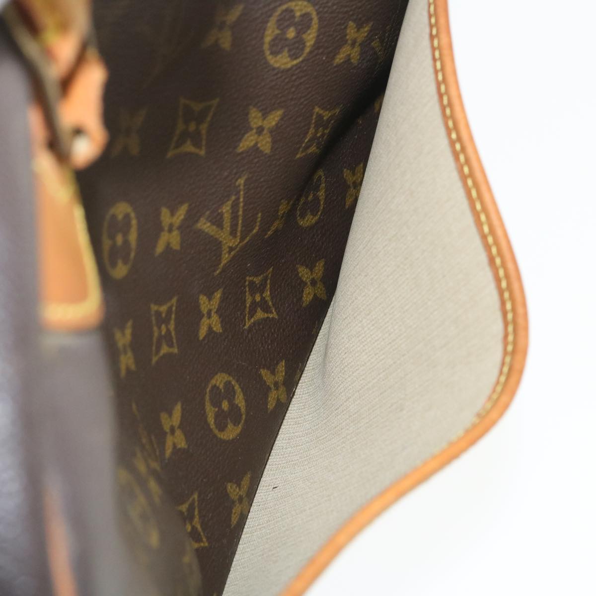 LOUIS VUITTON Monogram Deauville Hand Bag M47270 LV Auth ro279