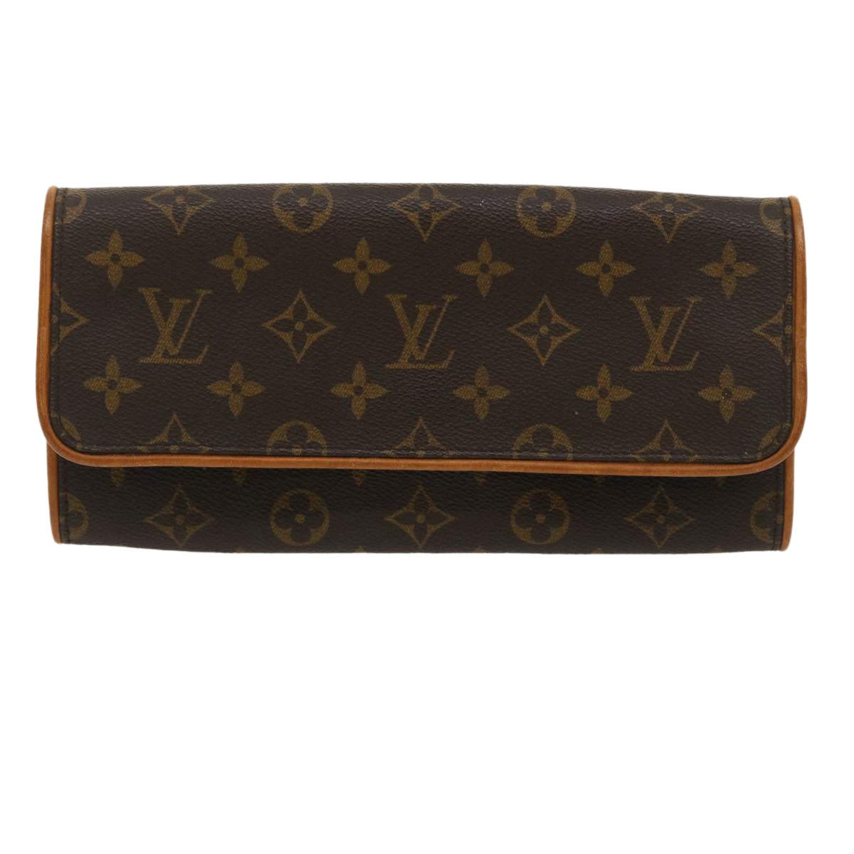 LOUIS VUITTON Monogram Pochette Twin GM Shoulder Bag M51852 LV Auth ro299