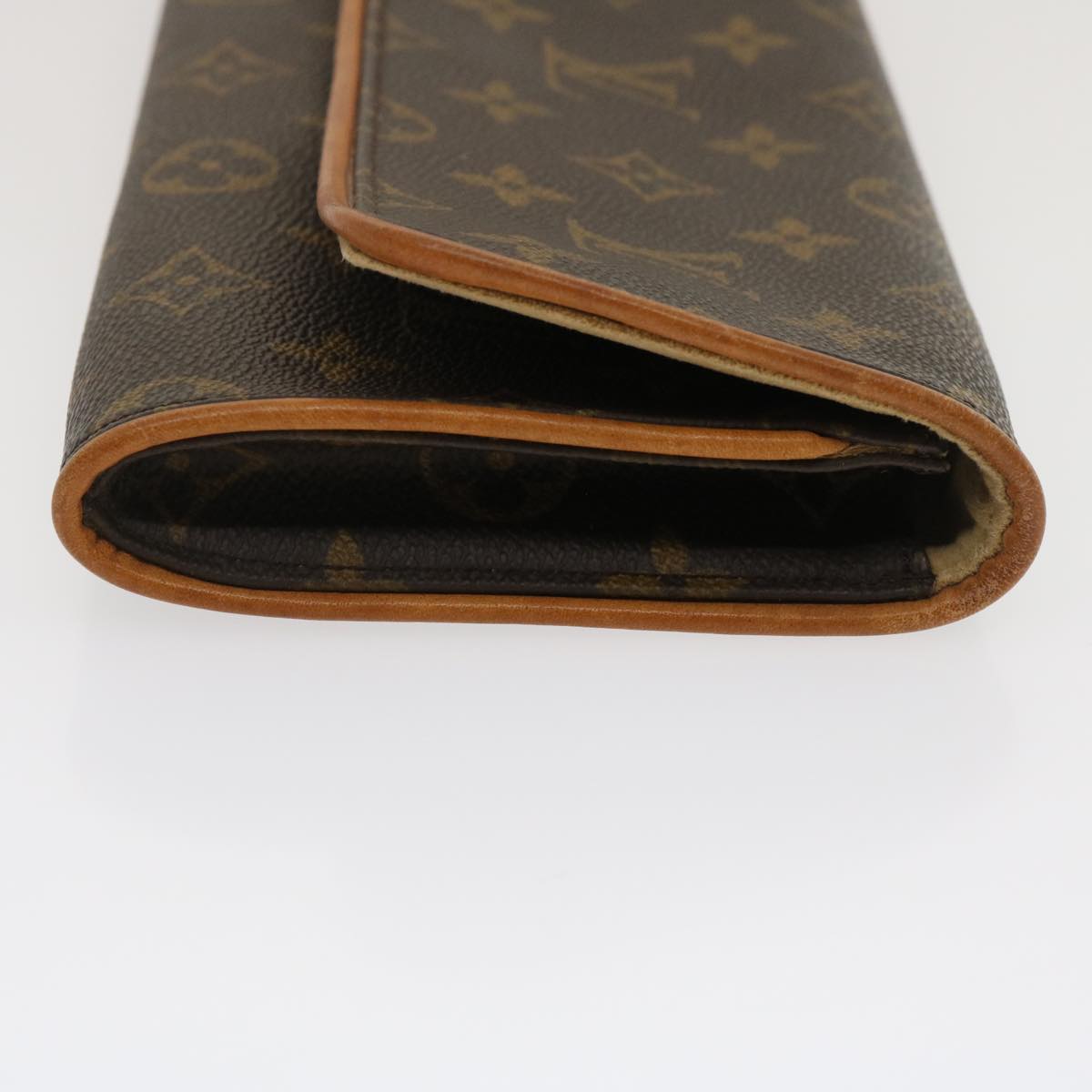 LOUIS VUITTON Monogram Pochette Twin GM Shoulder Bag M51852 LV Auth ro299