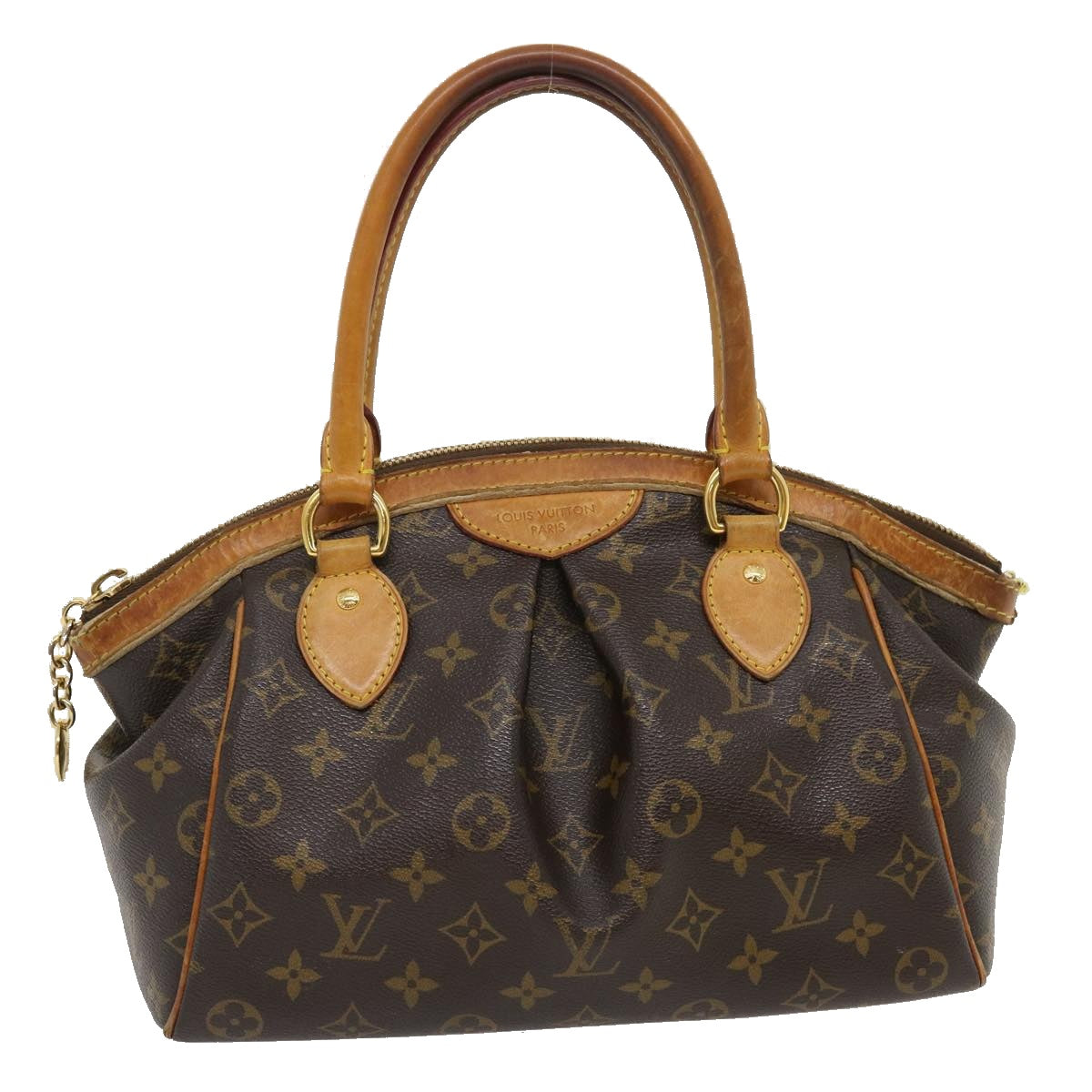 LOUIS VUITTON Monogram Tivori PM Hand Bag M40143 LV Auth ro313