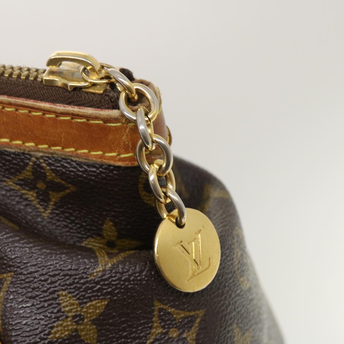 LOUIS VUITTON Monogram Tivori PM Hand Bag M40143 LV Auth ro313