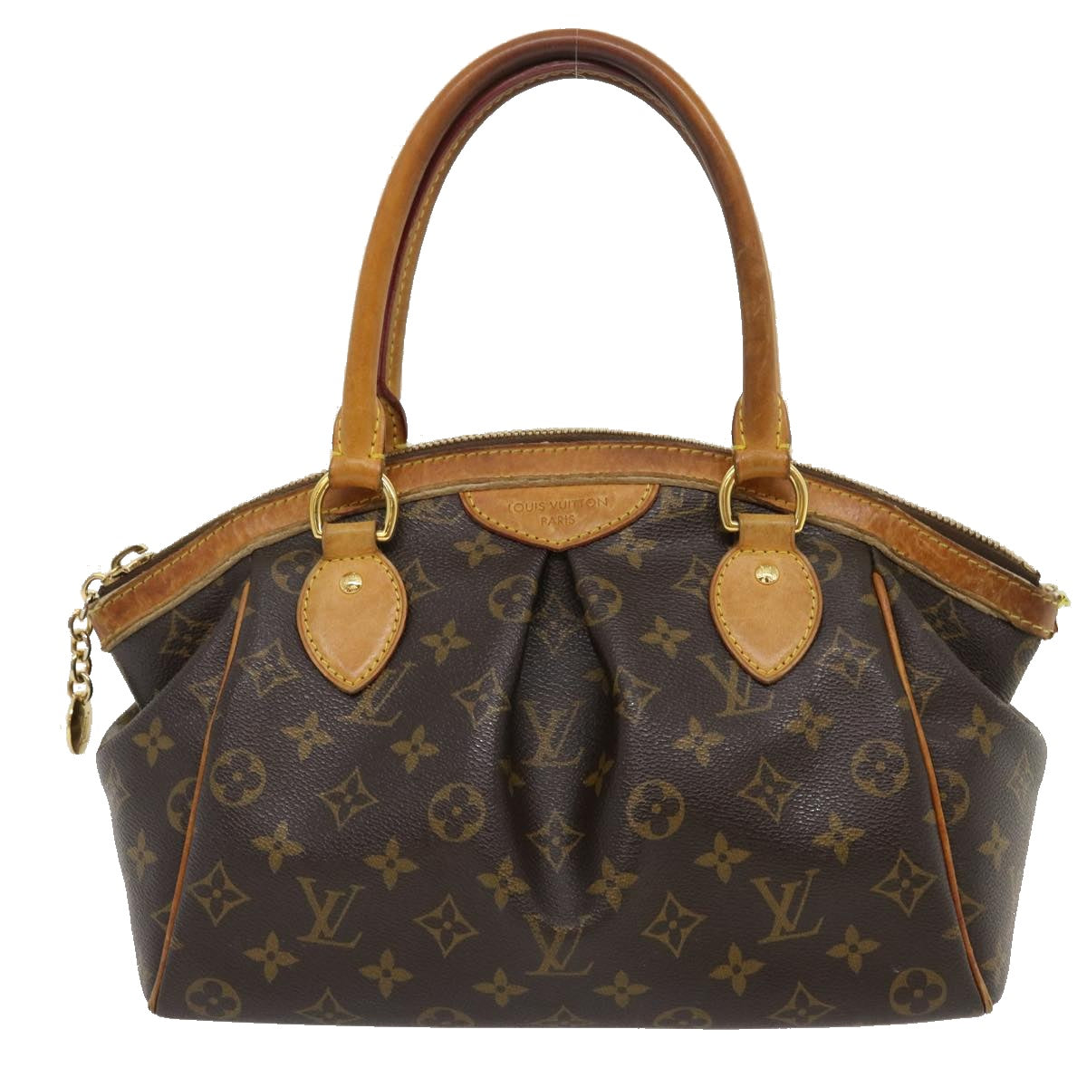 LOUIS VUITTON Monogram Tivori PM Hand Bag M40143 LV Auth ro313