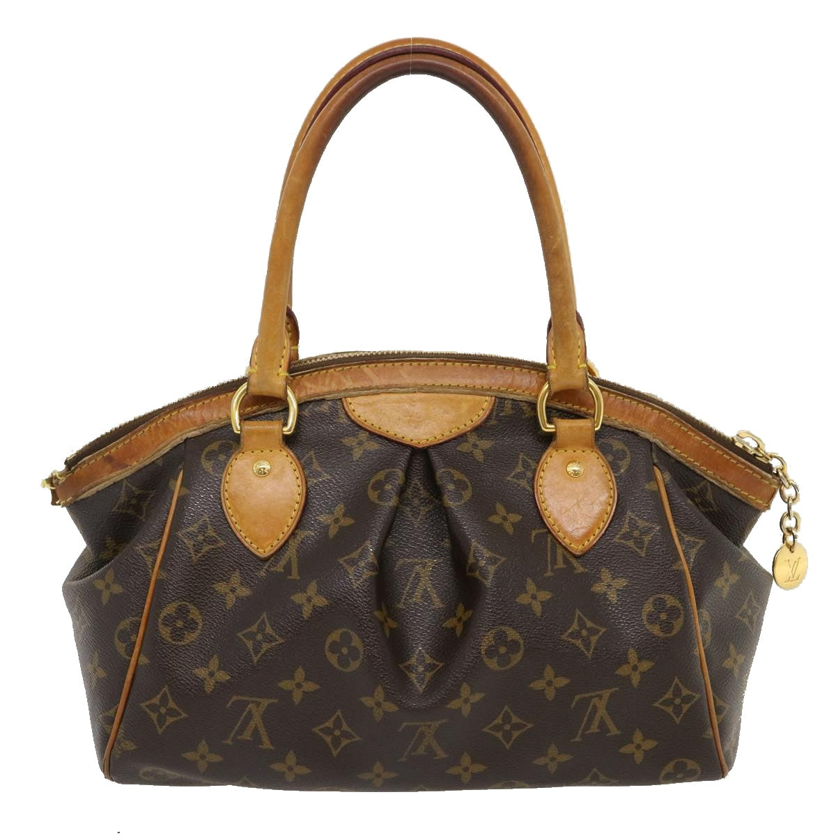 LOUIS VUITTON Monogram Tivori PM Hand Bag M40143 LV Auth ro313