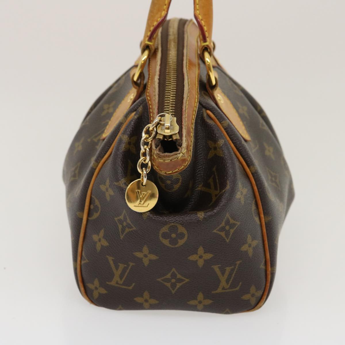 LOUIS VUITTON Monogram Tivori PM Hand Bag M40143 LV Auth ro313